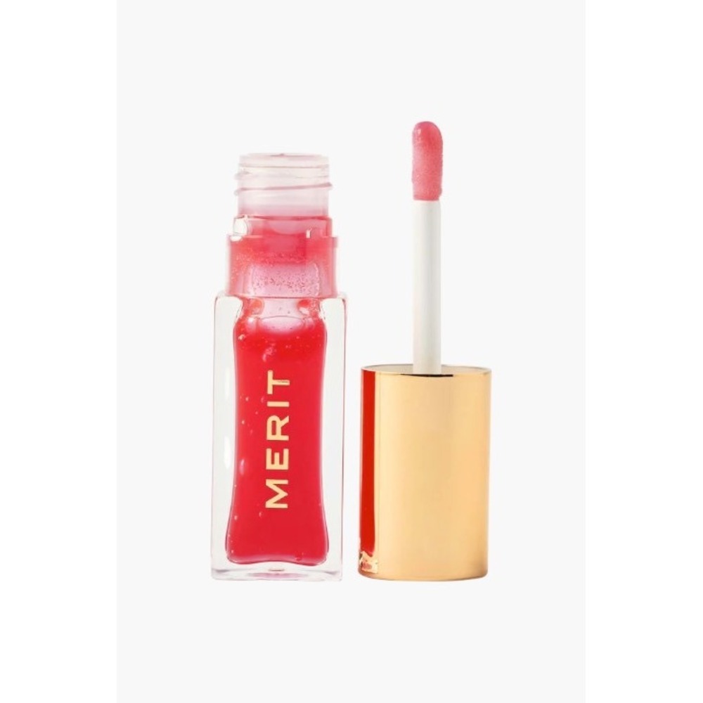 NEW Merit Shade Slick Gelee Tinted Lip Oil Maraschino Sheer Red 7ml 0.23 fl oz